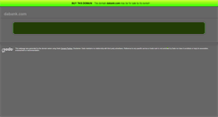 Desktop Screenshot of dabank.com